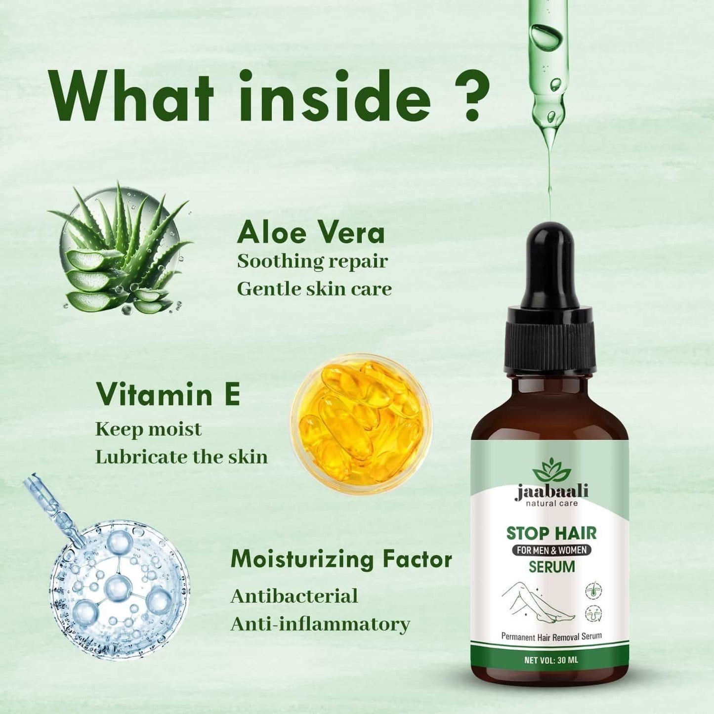 Stop Hair for Men & Women Serum 30 ML